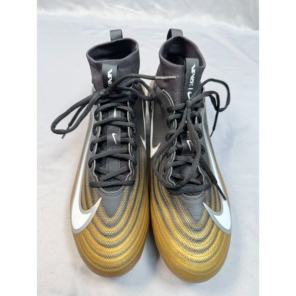 Nike Vapor Edge Pro 360 2 Football Cleats Black Gold FB3298-003 Size 10 NWOB main image 6